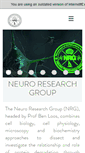Mobile Screenshot of neuroresearchgroup.com